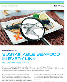 MSC Chain of Custody Standard